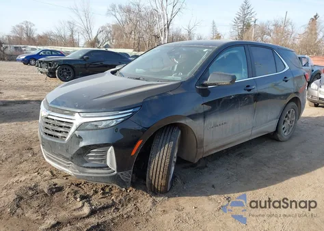 2024 Chevrolet Equinox Fwd Lt из США, поврежденный, VIN 3GNAXKEG3RL193642